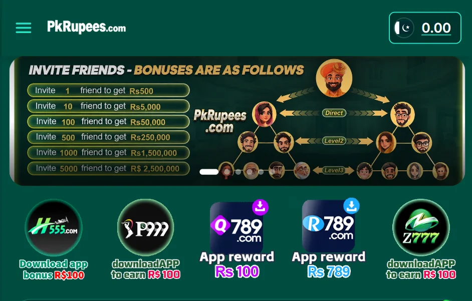 PKRUPEES Game Internal image