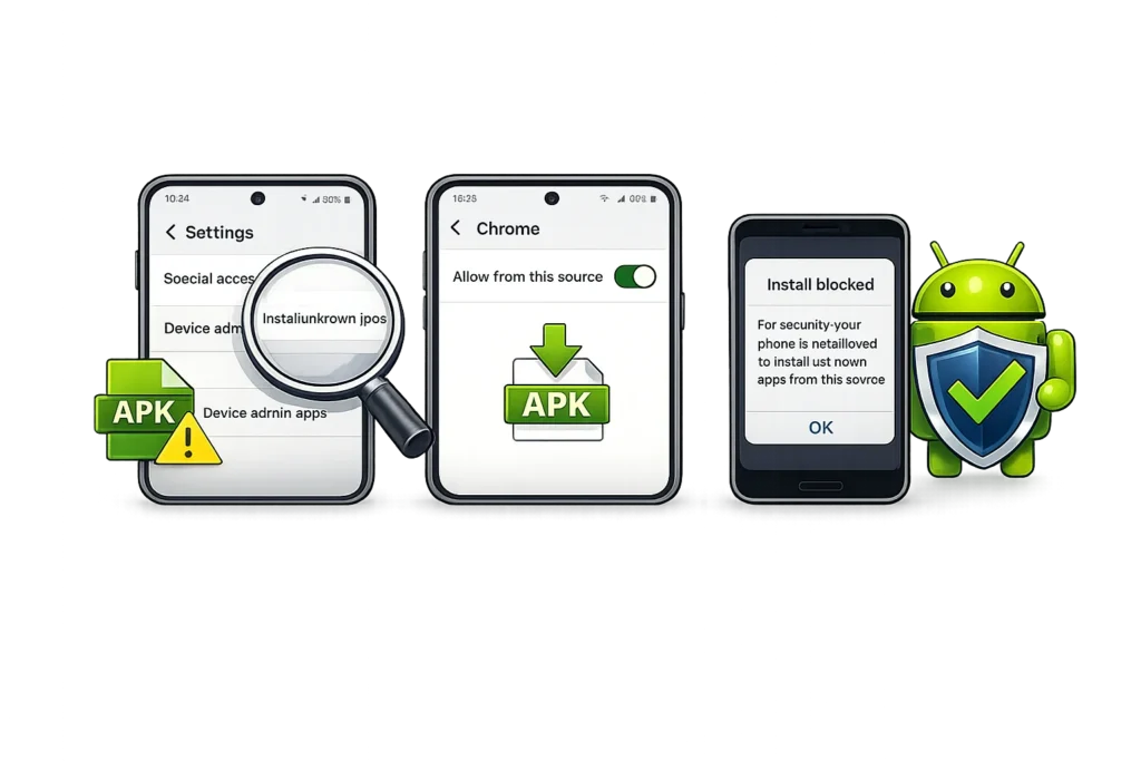 Install Unknown Apps on your Phone