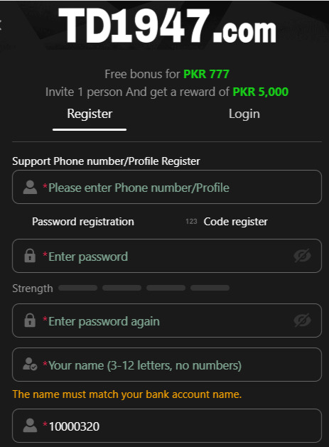 TD1947 Game Apk