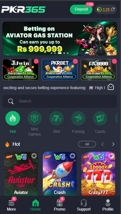 PKR 365 Game Internal image