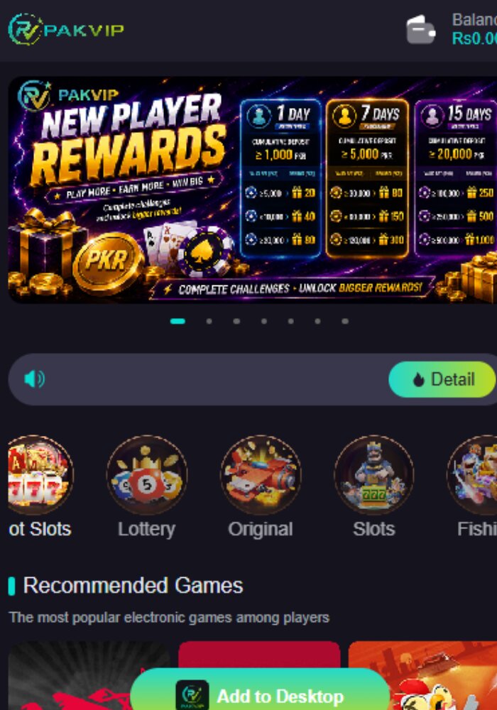 Pakvip Game