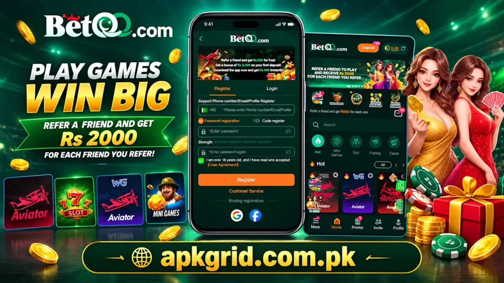 BetQQ Game Deposit, Login, withdraw