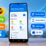 Mobile Balance Share Codes in Pakistan 2026